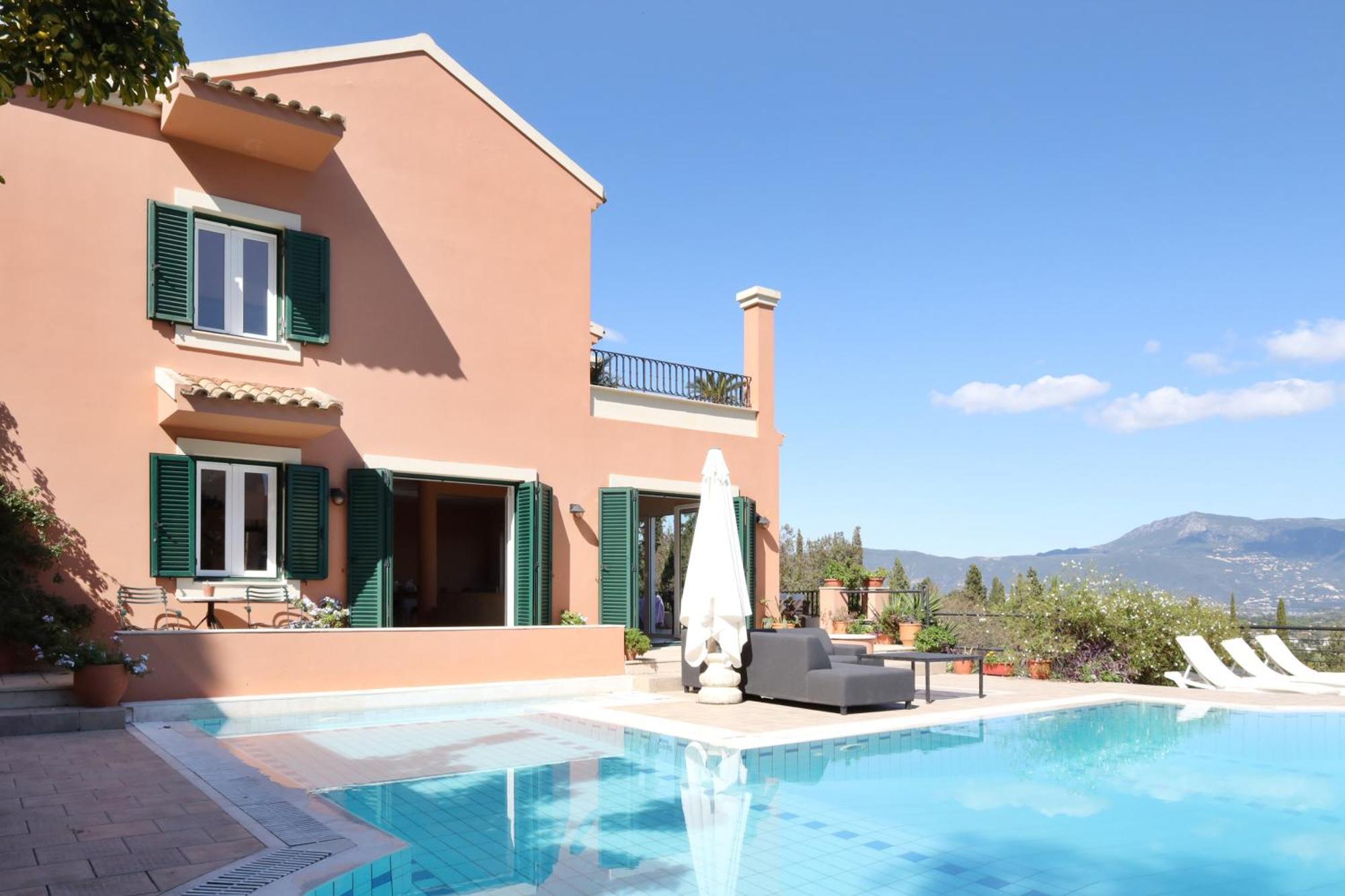 Casa T With Amazing Views In Corfu Villa Kontokali Eksteriør billede