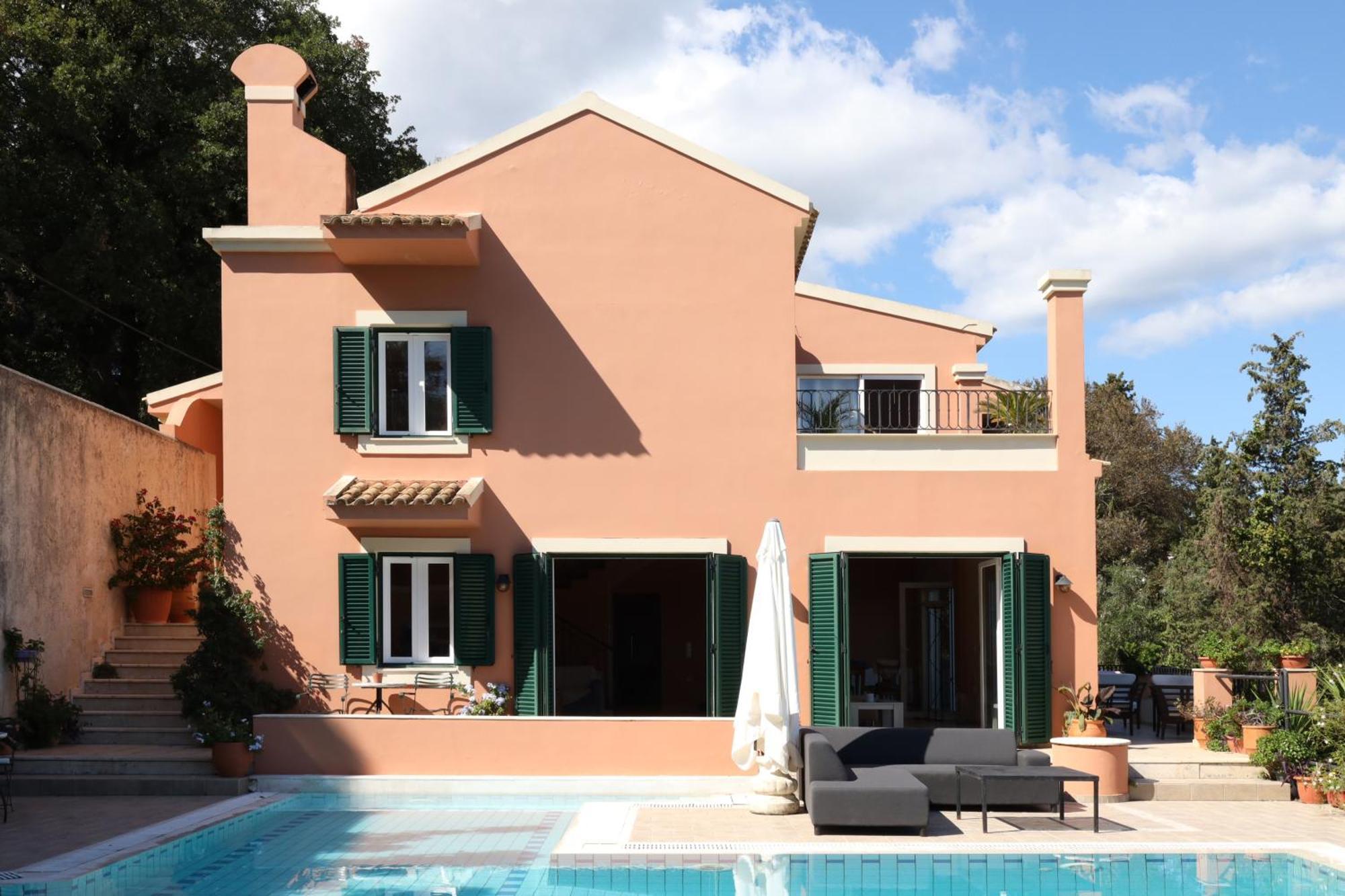 Casa T With Amazing Views In Corfu Villa Kontokali Eksteriør billede