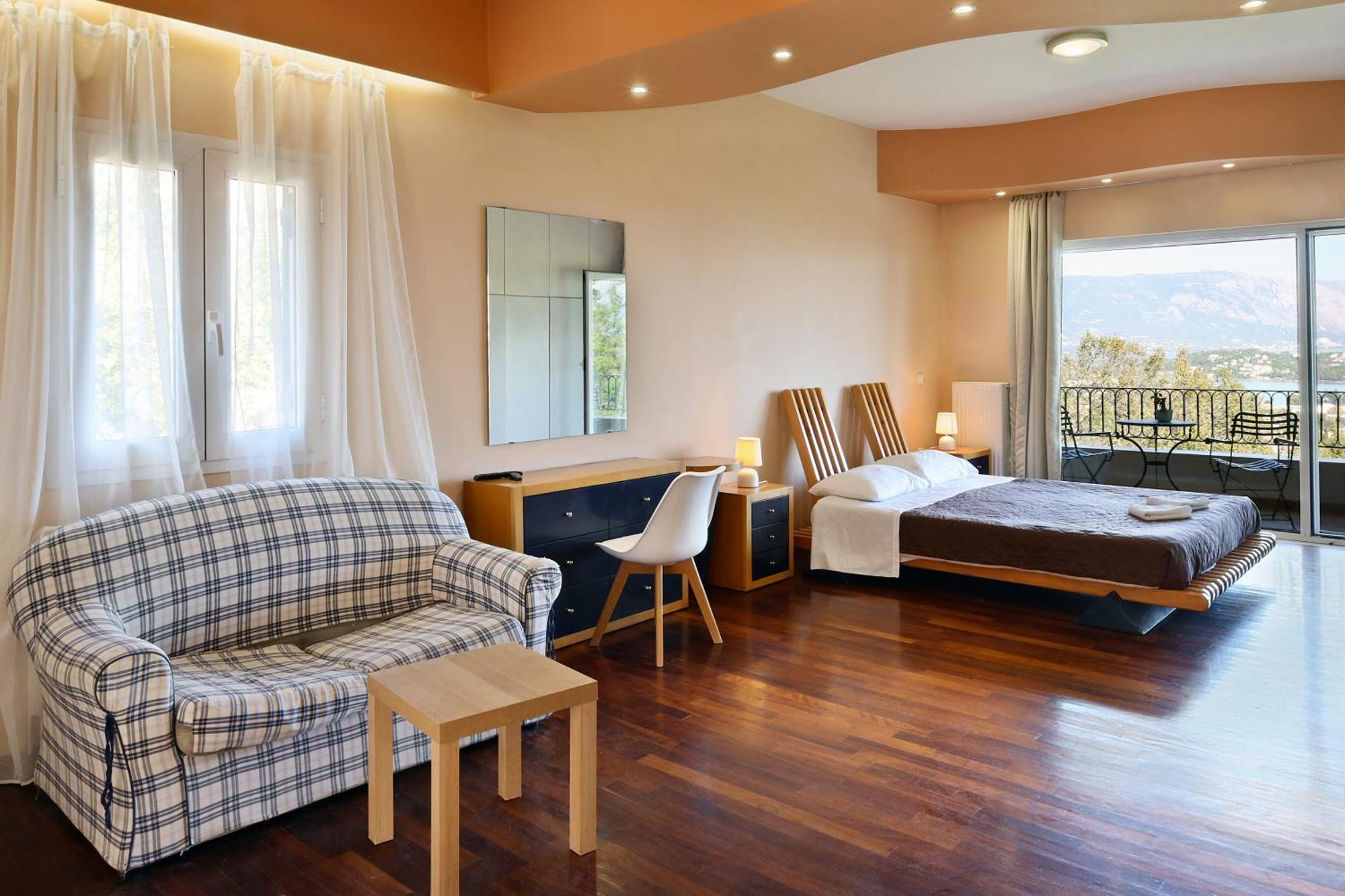 Casa T With Amazing Views In Corfu Villa Kontokali Eksteriør billede