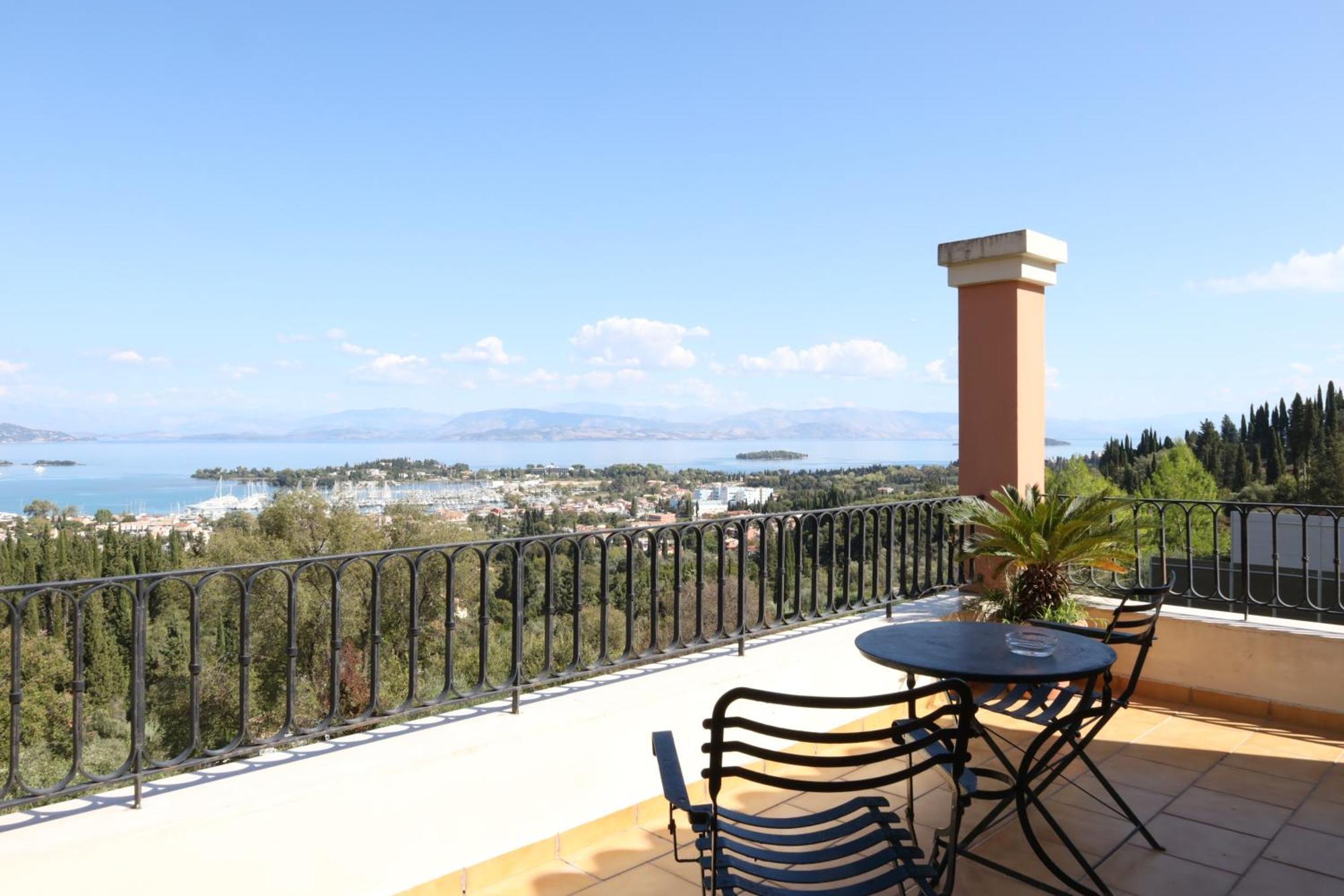 Casa T With Amazing Views In Corfu Villa Kontokali Eksteriør billede
