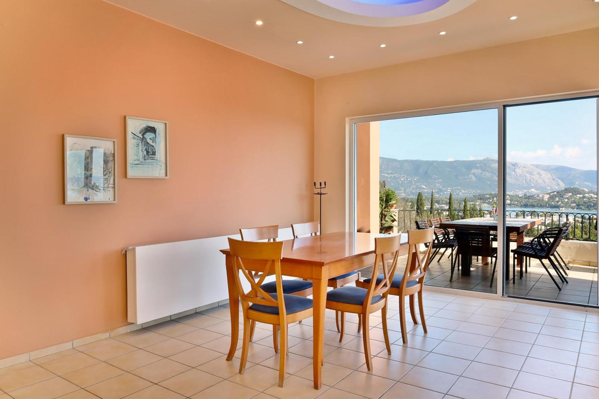 Casa T With Amazing Views In Corfu Villa Kontokali Eksteriør billede